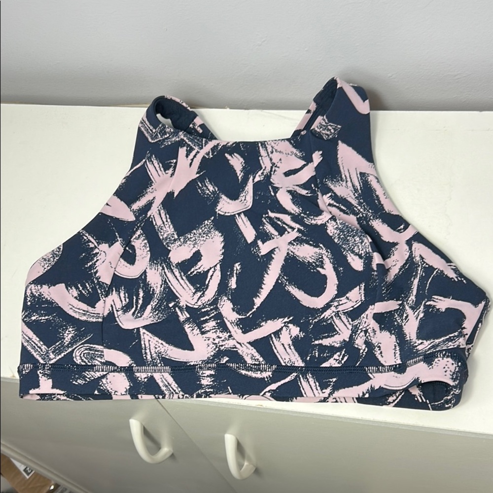lululemon athletica Navy and Pink Sports Bra